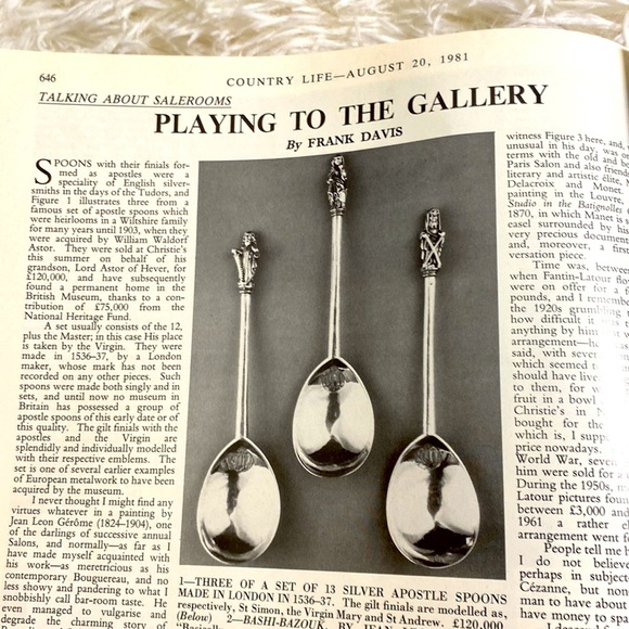 COUNTRY LIFE DUTCH NUMBER August 20, 1981 - Picture 8 of 13